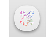 Canvas bread bag app icon