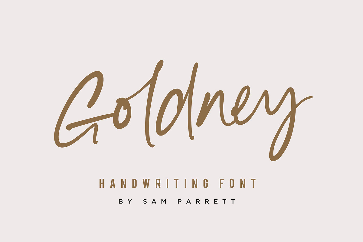 Goldney Font in Script Fonts - product preview 8