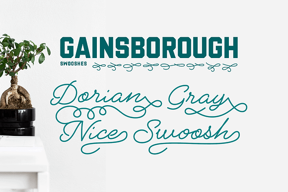 Gainsborough Font Bundle in Display Fonts - product preview 10