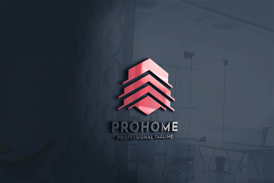 Professional Home Logo in Logo Templates - product preview 8