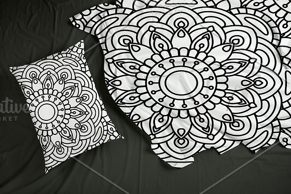 100 Mandalas Seamless Patterns in Patterns - product preview 3