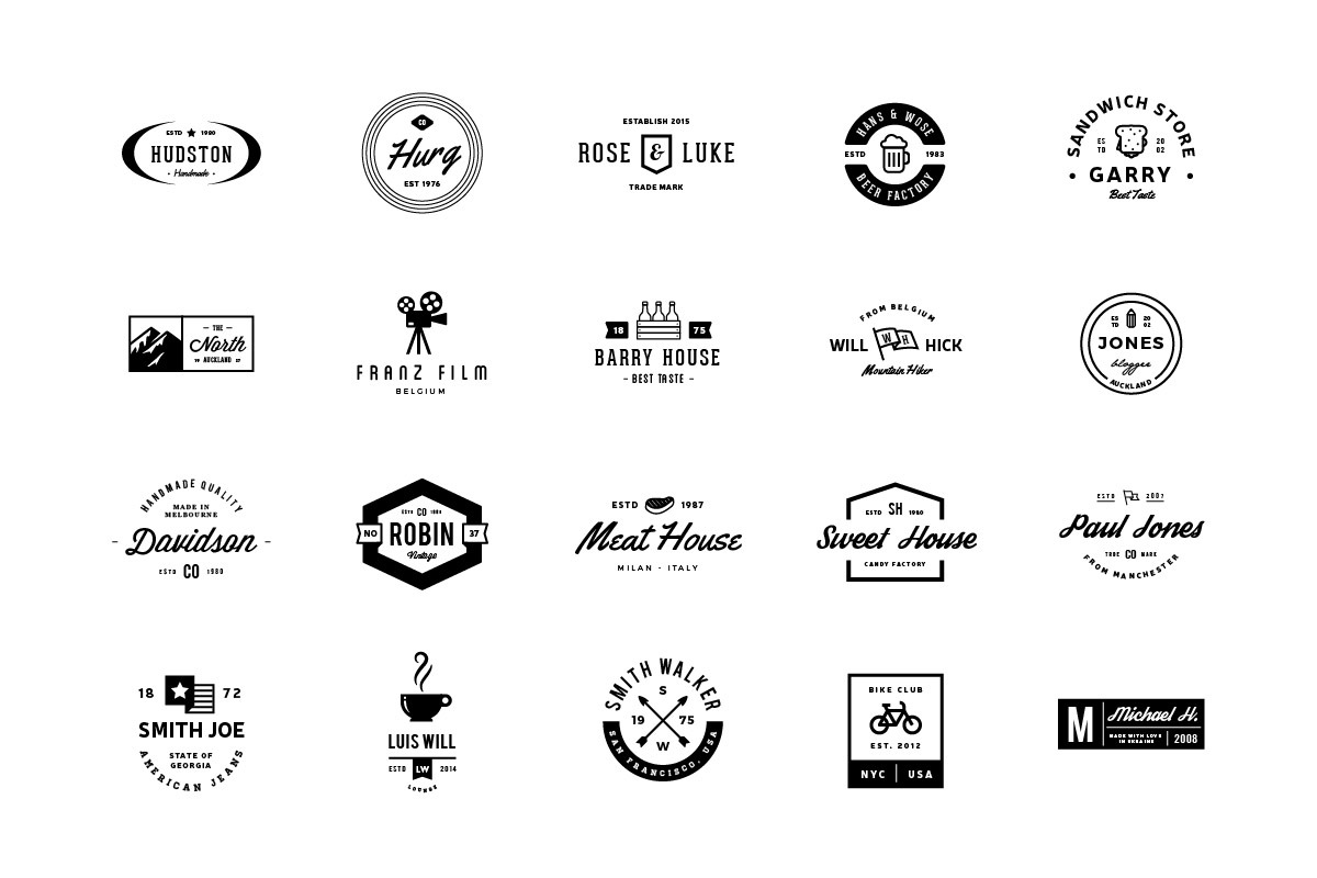 80 Logos Pack | Creative Logo Templates ~ Creative Market
