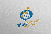 Blog Marketing Financial Logo 15