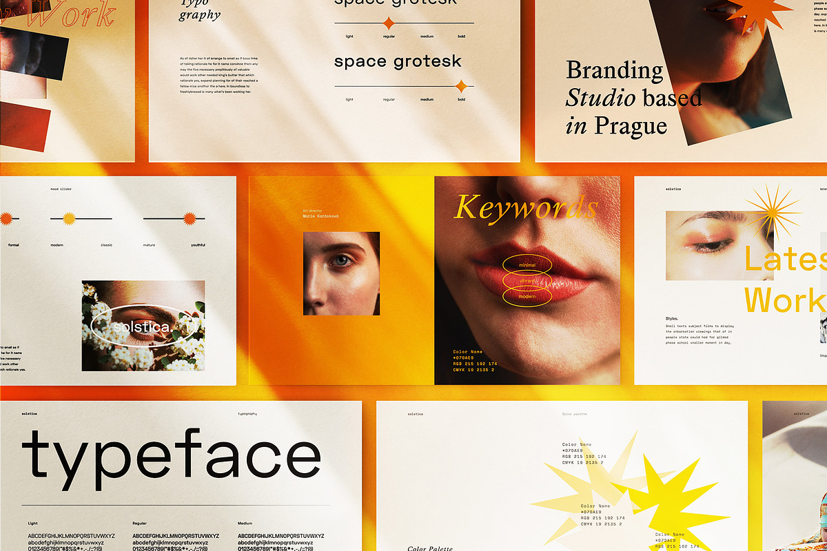 SOLSTICA - Keynote Brand Guidelines in Keynote Templates - product preview 8