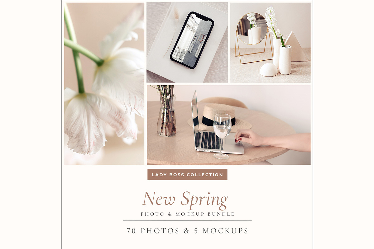 LADY BOSS. NEW SPRING. 70+ in Instagram Templates - product preview 8
