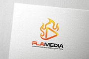 Flame Media Logo