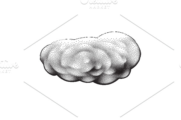 Scalable retro cloud with dotwork