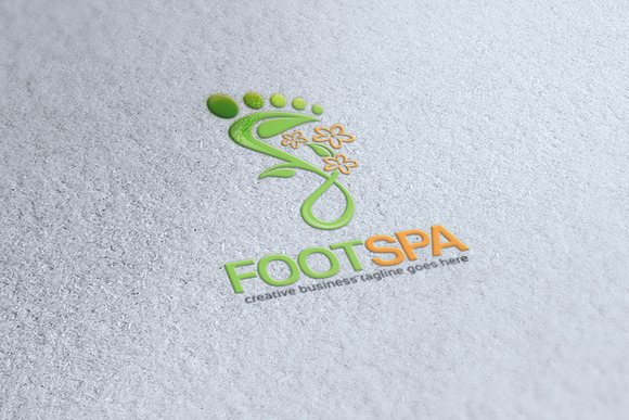 Foot Spa Logo in Logo Templates - product preview 2