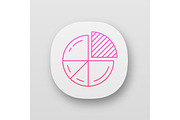 Pie chart app icon
