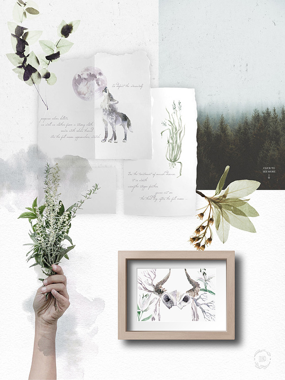 Gloomy fairytale graphic collection. in Objects - product preview 1