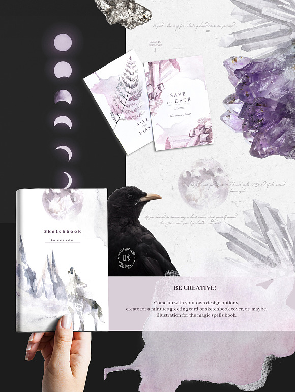 Gloomy fairytale graphic collection. in Objects - product preview 10