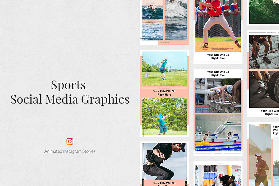 Sports Animated Instagram Stories
