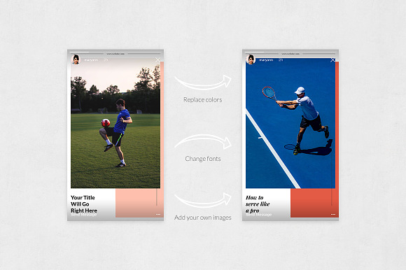 Sports Animated Instagram Stories in Instagram Templates - product preview 4