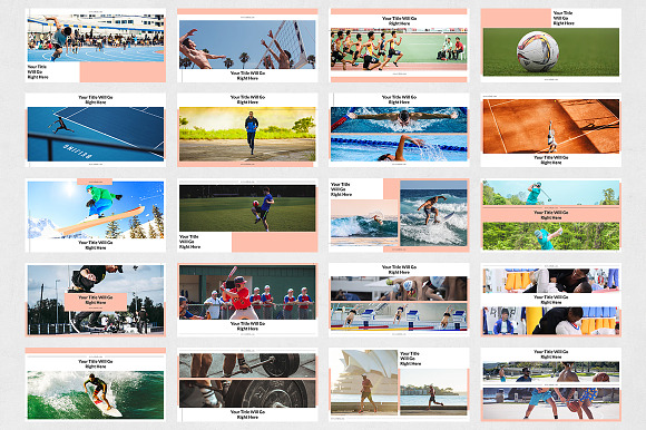 Sports Facebook Posts in Facebook Templates - product preview 6