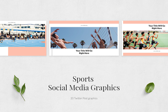 Sports Twitter Posts in Twitter Templates - product preview 1