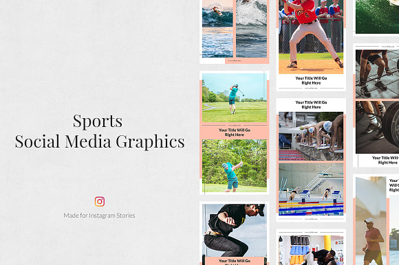 Sports Pack in Social Media Templates - product preview 1