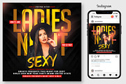 Ladies Sexy Night Flyer Template