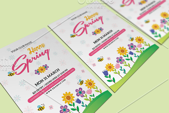 Spring Festival Flyer - V1168 in Flyer Templates - product preview 1