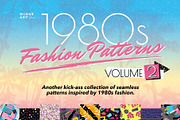 1980s Retro Fashion Patterns Vol 2