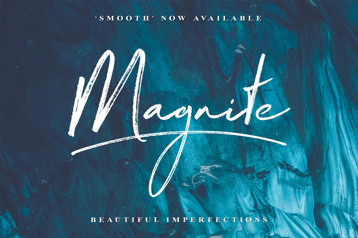 (NEW UPDATE) Magnite Brush Script in Brush Fonts - product preview 8