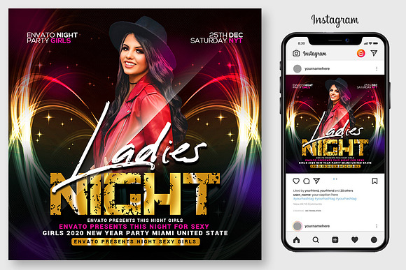 7 Sexy Party Flyers Bundle in Flyer Templates - product preview 4