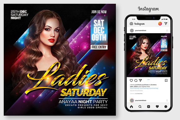 7 Sexy Party Flyers Bundle in Flyer Templates - product preview 5