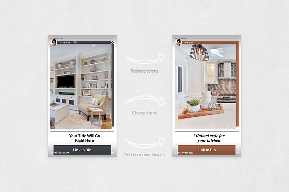 Interior Instagram Stories in Instagram Templates - product preview 4