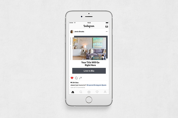 Interior Instagram Posts in Instagram Templates - product preview 5