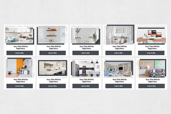 Interior Instagram Posts in Instagram Templates - product preview 6