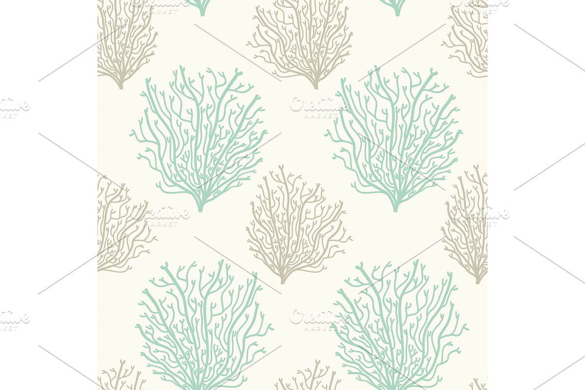 Neutral colors seamless pattern with in Illustrations - product preview 8