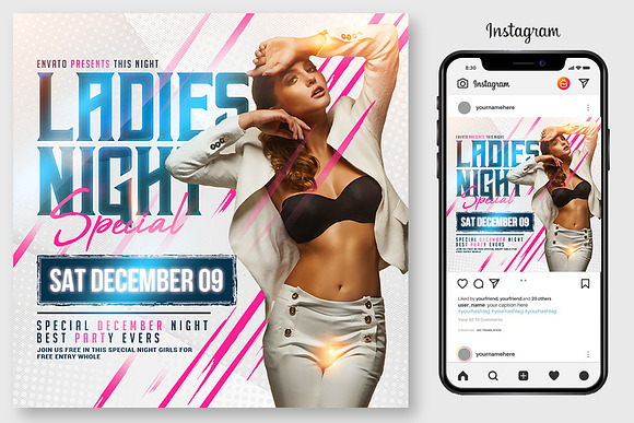 10 Sexy Party Flyers Bundle in Flyer Templates - product preview 5