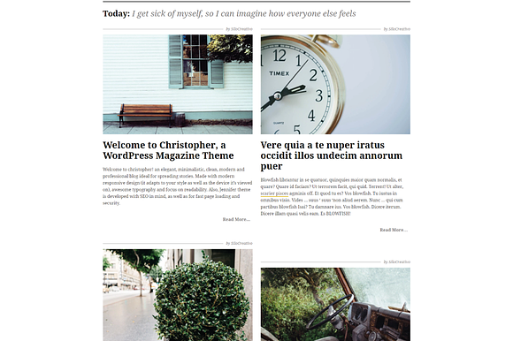 Christopher-Magazine WordPress Theme in WordPress Blog Themes - product preview 3