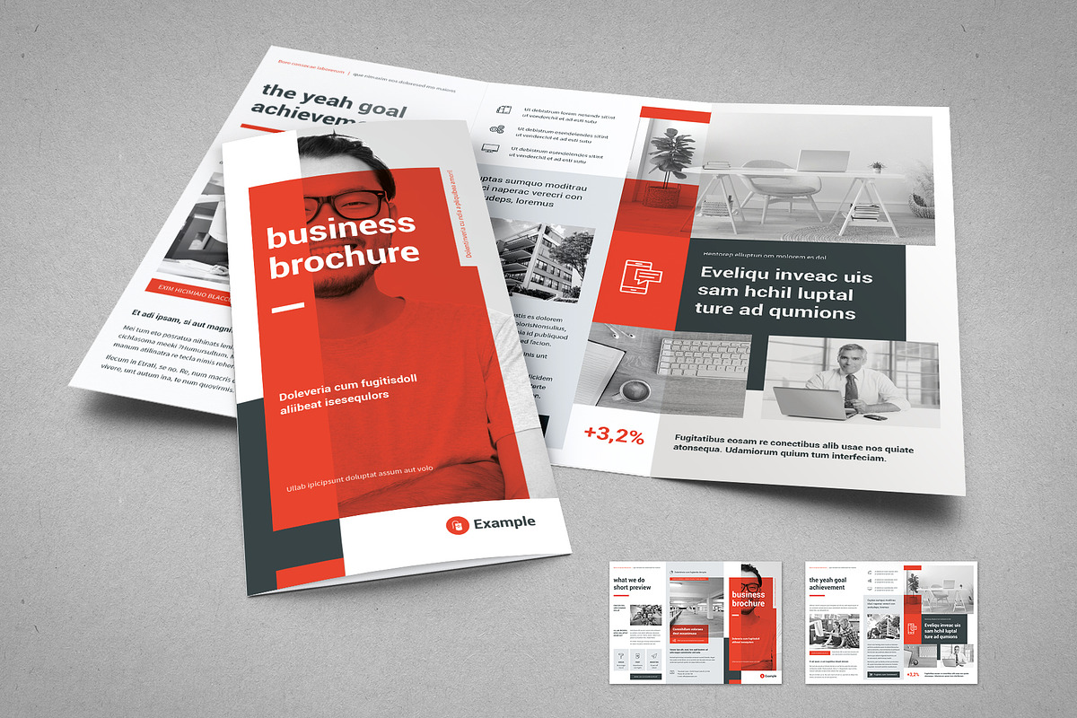 Business Tri-fold Vol. 9 in Brochure Templates - product preview 8