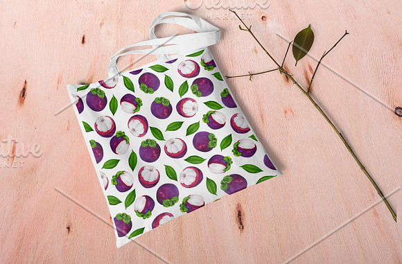 Tropical fruit set in Illustrations - product preview 7