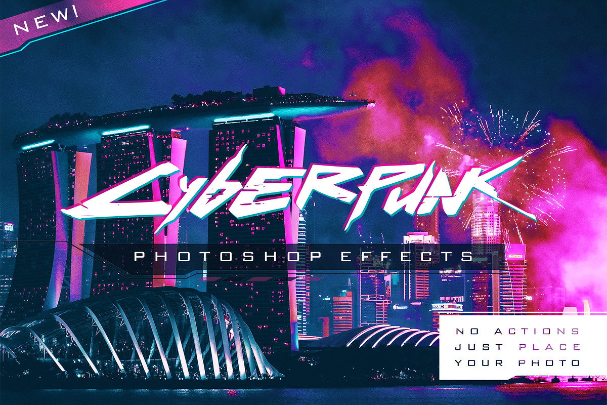 Cyberpunk | Photoshop Effects in Add-Ons - product preview 8
