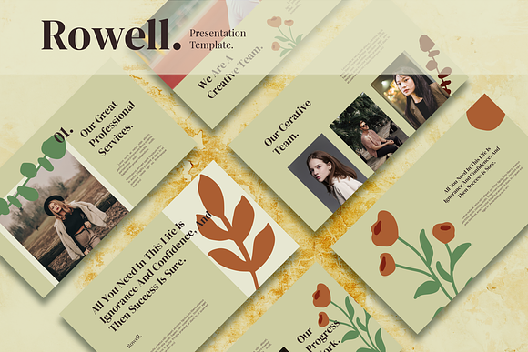 Rowell - Keynote Template in Keynote Templates - product preview 4