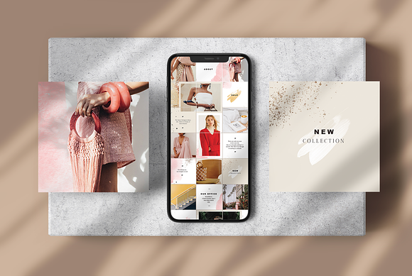 Fashion puzzle instagram - CANVA in Instagram Templates - product preview 1