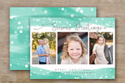 Holiday Card Template - Photoshop