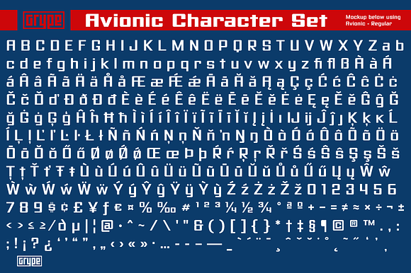 Avionic Family in Sans-Serif Fonts - product preview 6
