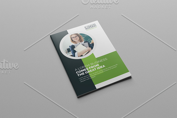 Corporate Bi-fold Brochure in Brochure Templates - product preview 2