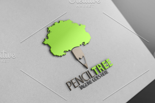 Pencil Tree Logo
