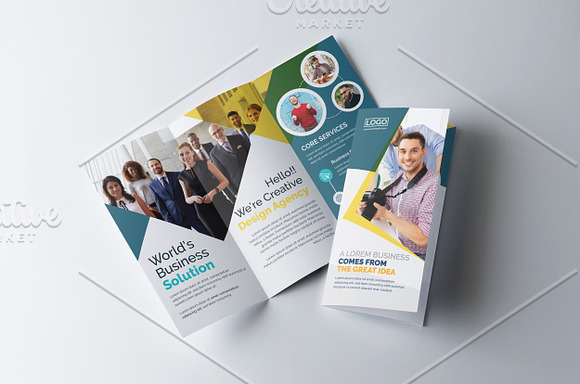 Corporate Tri-fold Brochure in Brochure Templates - product preview 1
