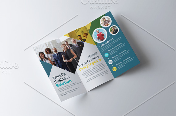 Corporate Tri-fold Brochure in Brochure Templates - product preview 2