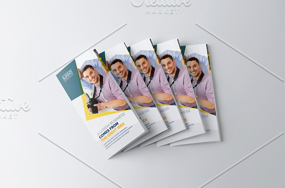 Corporate Tri-fold Brochure in Brochure Templates - product preview 3