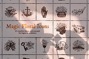 Magic Floral Icons