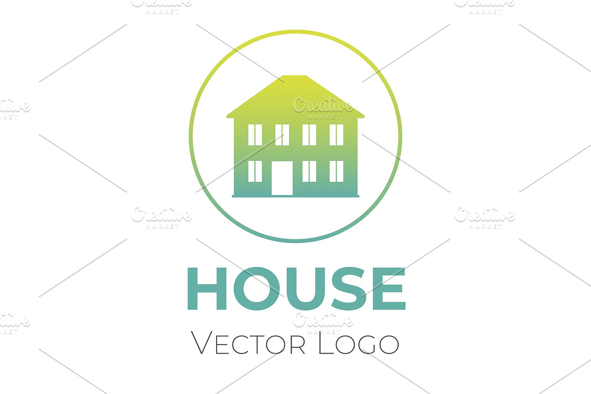House Logo Vector Design Template Custom Designed Graphic