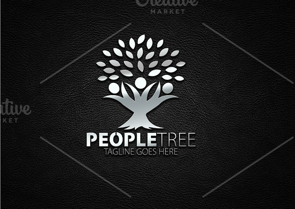 People Tree in Logo Templates - product preview 1