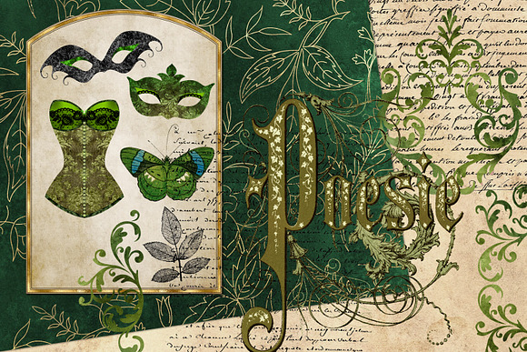 Absinthe Graphics Set in Illustrations - product preview 2