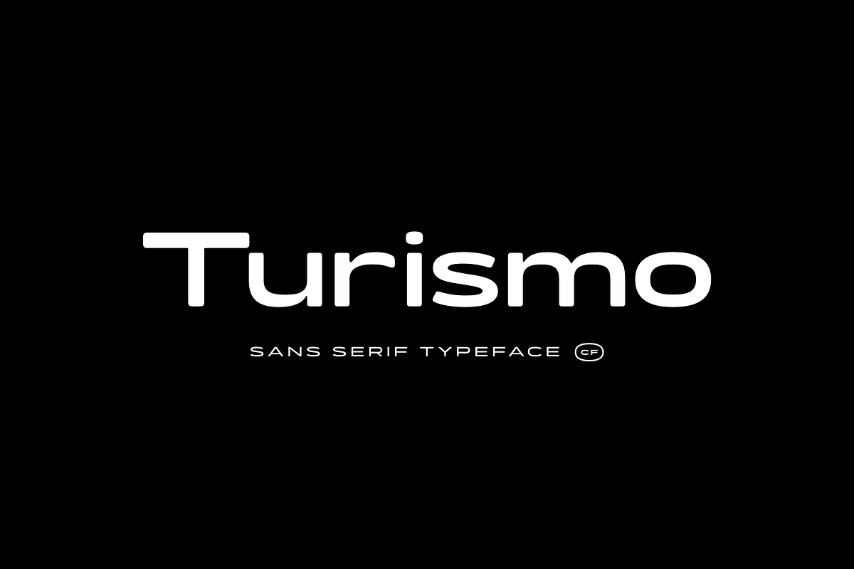 Turismo CF Modern & Automotive Font in Sans-Serif Fonts - product preview 8