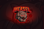 Weasel - Mascot & Esport Logo